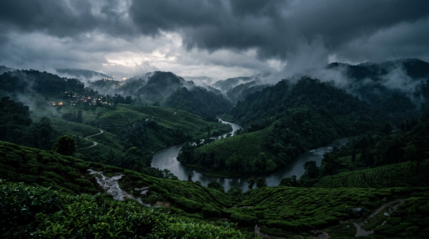 A landscape from Northeast India